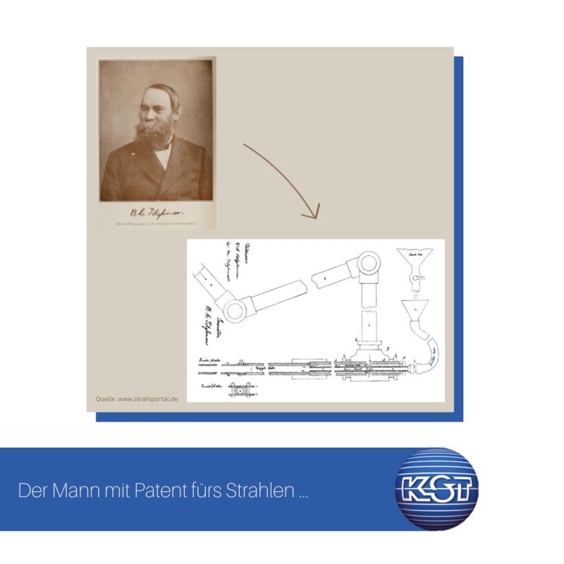 Der Mann mit Patent fürs Strahlen