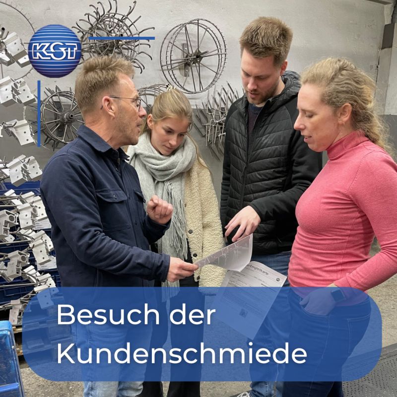 Besuch der Kundenschmiede